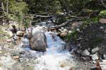 Torrent in the initial climb, Martial Glacier, Ushuaia, Argentina.