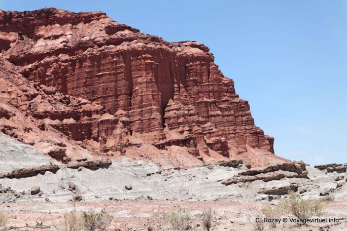 Roche red, Ischigualasto, Valley of the Moon - Argentina