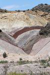 Ischigualasto, colors movement, Argentina.