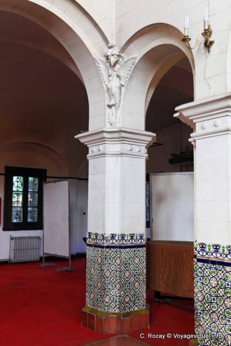 Détail architectural intérieur, Mendoza Banco Hypothecario Nacional - Argentina