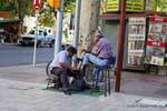 Shoeshine, Peatonal Sarmiento, Mendoza, Argentina.