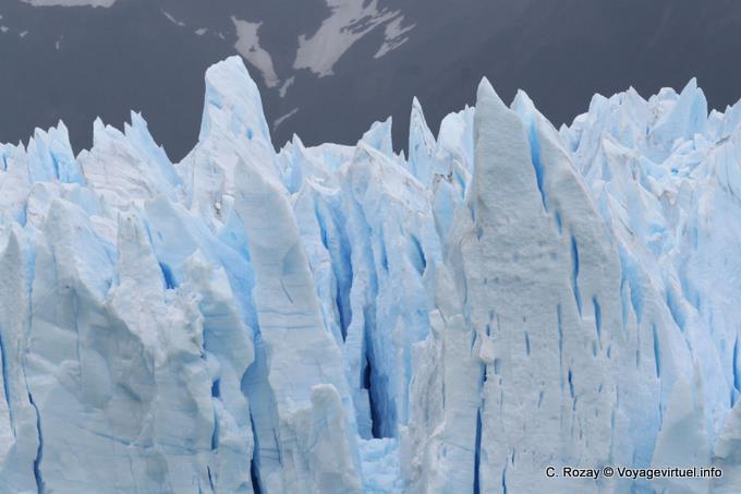 Ice blue dislocation, Perito Moreno Glacier, El Calafate - Argentina