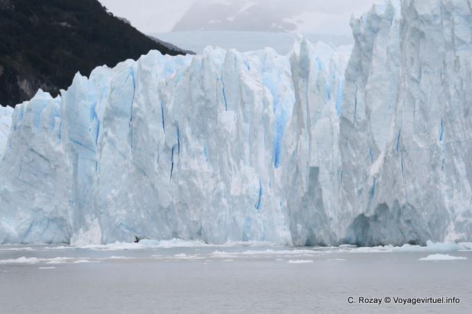 One of the major attractions of southern Patagonia, Perito Moreno Glacier, El Calafate - Argentina