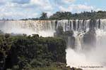 Another view of the Salto San Martin, Puerto Iguazu Cataratas, Argentina.