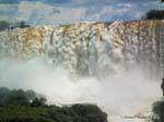 Roar of the falls discoveries in the sixteenth century by Alvar Nuñez Cabeza de Vaca, Puerto Iguazu, Argentina.