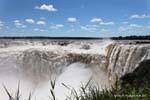 View of the Garganta del Diablo from the Argentine side, Puerto Iguazu, Argentina.