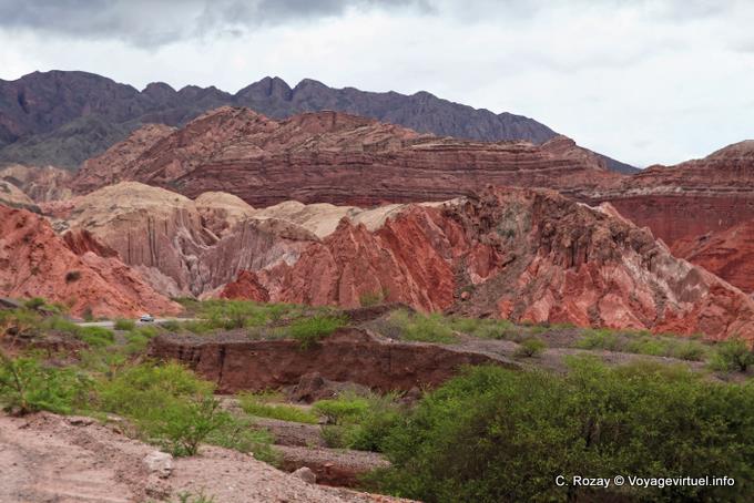 Geological Capernaum Quebrada de las Conchas - Argentina