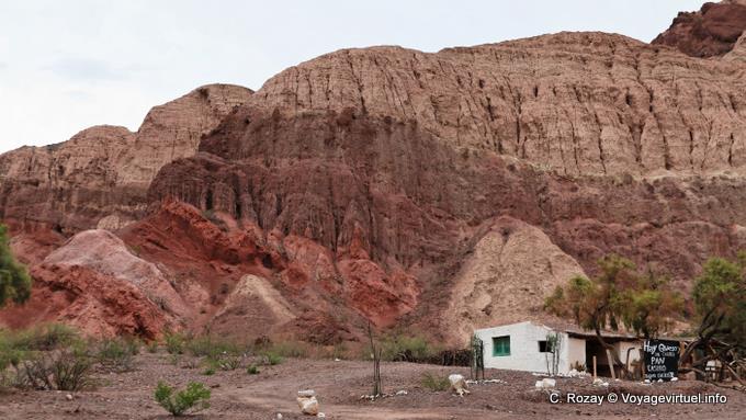 Shack cheese merchant (queso de cabra) Quebrada de las Conchas - Argentina