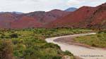 Flowing river in the Quebrada de las Conchas, Argentina.
