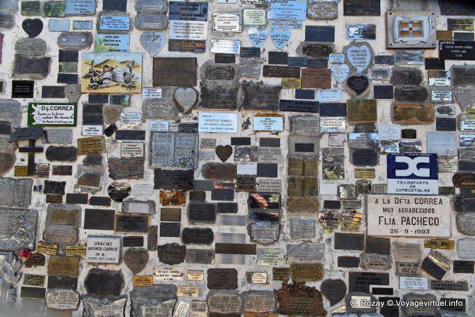 Votive plaques, Difunta Correa Argentina - Argentina