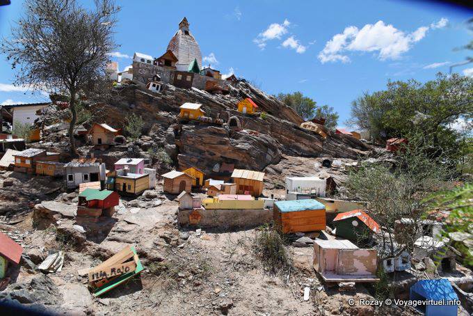 Climb to the shrine Difunta Correa, Vallecito, San Juan Province - Argentina