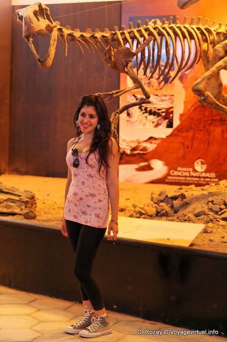 Argentine smile, Ischigualasto, Museum of Natural Science - Argentina