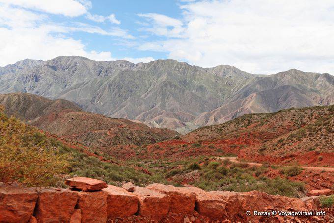 Ruta 40 between Villa Union and Chilecito, for the Cuesta Miranda - Argentina