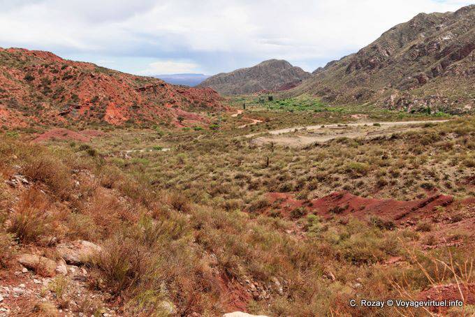 Panoramic View, Los Tambillos, Ruta 40 between Villa Union and Chilecito - Argentina