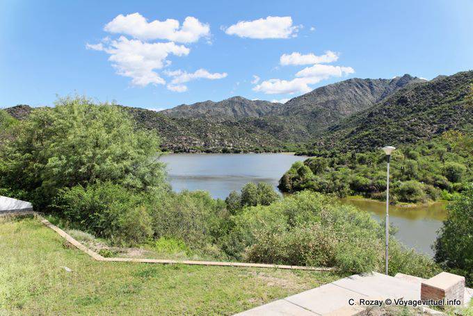 View from Hosteria Valle Fertil, San Agustin de Valle Fertile - Argentina