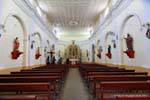 Nave of the Church of Campanas Famatina, Argentina.