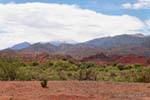 Snowy mountain, Ruta 40 between Villa Union and Chilecito, Argentina.