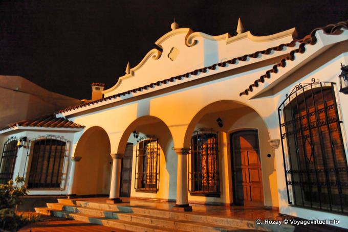 Lighting on architecture, La Rioja - Argentina