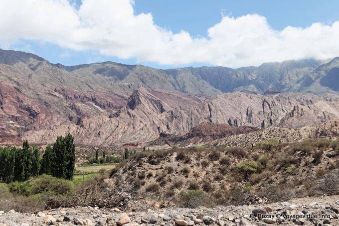 Landscape of the Ruta 40 between Quilmes and Hualfin - Argentina