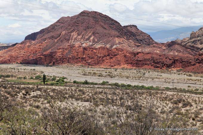 Landscape around Hualfin, Ruta 40 - Argentina