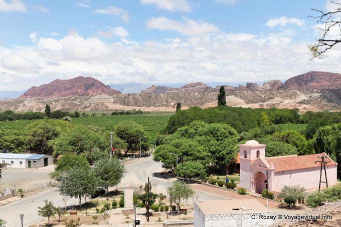 View from the lookout, Ruta 40, Hualfin - Argentina