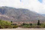 Valley and mountain, Ruta 40 between Quilmes and Hualfin, Argentina.