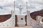 Virgin on a promontory, Ruta 40, Hualfin, Argentina.