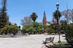 In the center of the place from May 25, San Juan, Argentina.