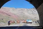 At the exit of the tunnel, Ruta 7 Las Cuevas, Argentina.