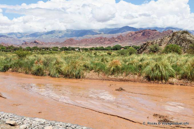 Landscape near Molinos, Ruta 40 - Argentina