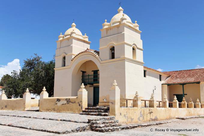 Viewed from the outside, Iglesia San Pedro Nolasco, Molinos - Argentina