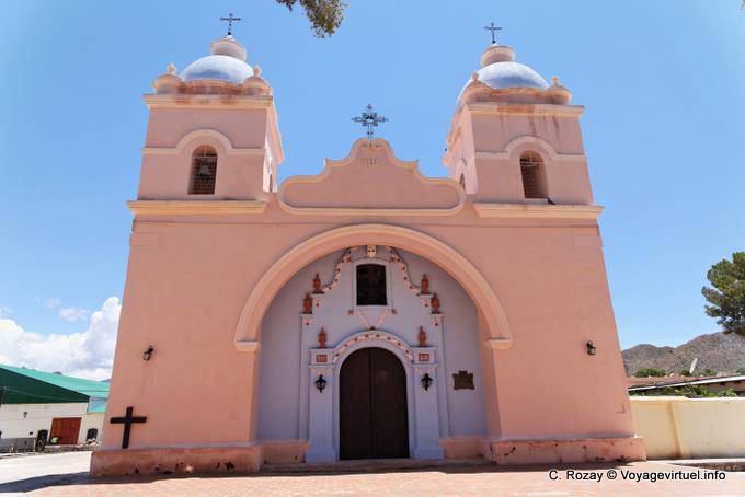 Facade of the Iglesia de Seclantas - Argentina