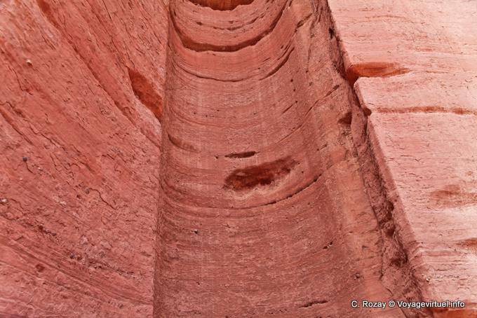 Focus on erosion, Talampaya - Argentina