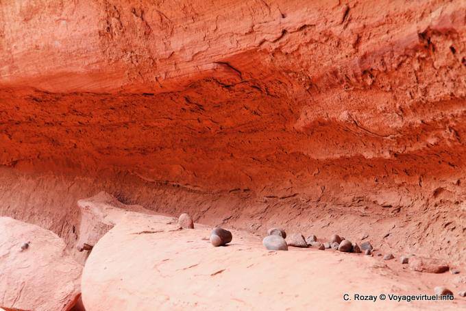Remains of Neolithic Talampaya - Argentina