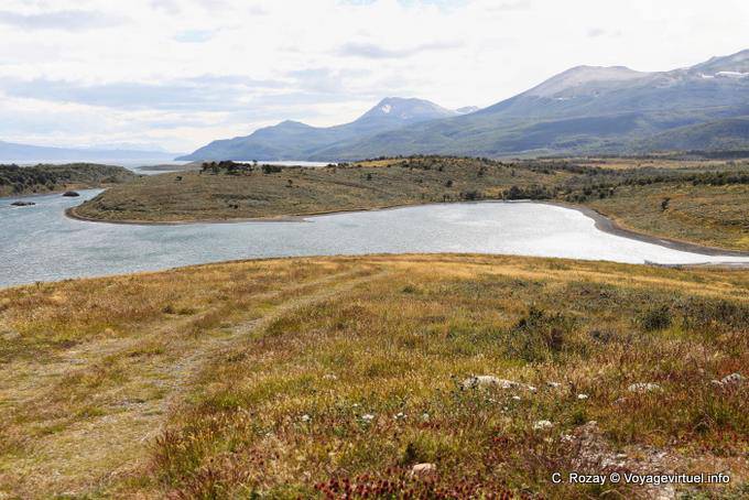 View from the path of Haberton, Ushuaia - Argentina