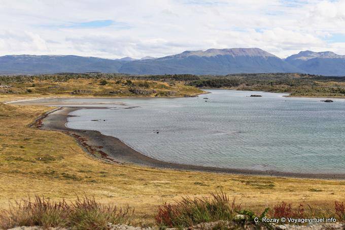 Landscape around the estancia Haberton, Ushuaia - Argentina