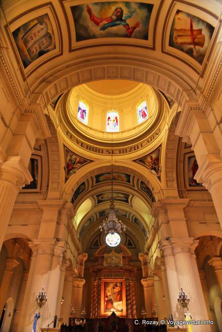 Interior detail Catedral de la Encarnación María-Tucuman, Tucuman - Argentina