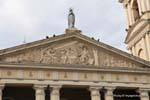 Pediment detail Catedral de la Encarnación María-Tucumán, Tucuman, Argentina.