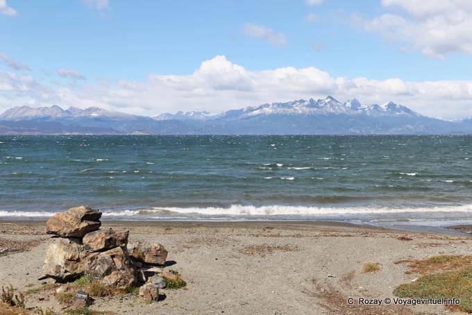 Snow on Chile, Ushuaia - Argentina