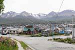 Panorama of the city from Martial, Ushuaia, Argentina.