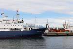 Polar expedition ship, Port of Ushuaia, Argentina.