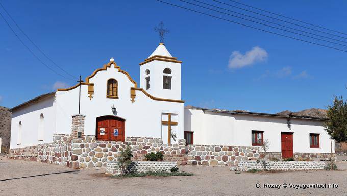 Iglesia del Perpetuo Socorro, Payogastilla Valley Calchaquies, Ruta 40 - Argentina