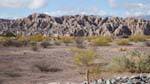 Nature tormented valley Calchaquies, Ruta 40, Argentina.