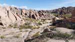 Rocks examined the Quebrada de las Flechas Valley Calchaquies, Ruta 40, Argentina.