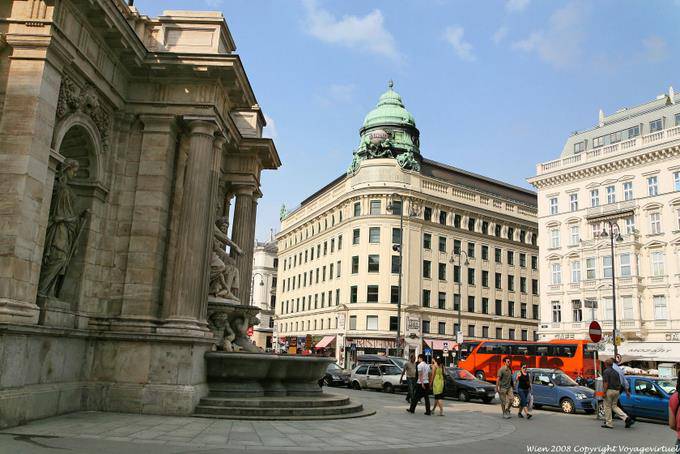 Albertina Platz, Danubius Generali Brunnen Haus - Vienna - Austria