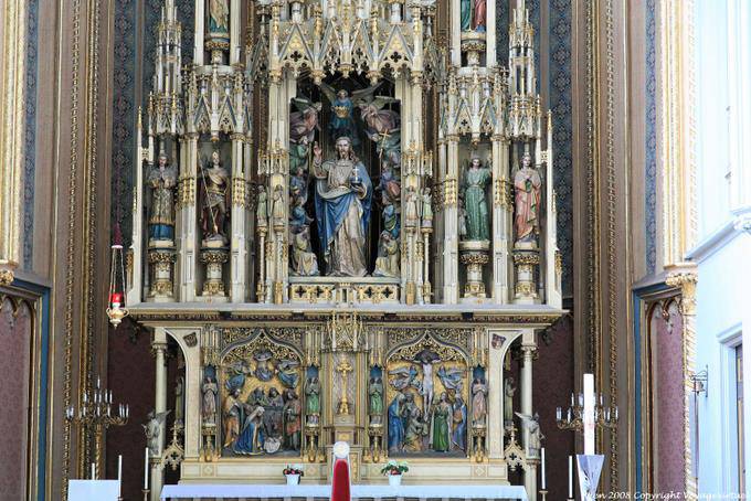 Augustiner Kirche, close up on altar - Vienna - Austria
