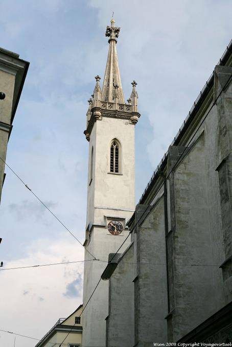 Augustinerkirche view of the steeple - Vienna - Austria
