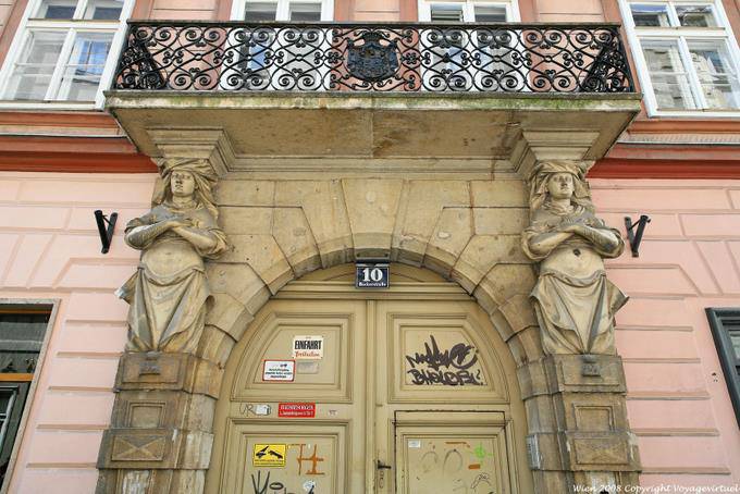 Backerstrasse, Tag Palais - Vienna - Austria