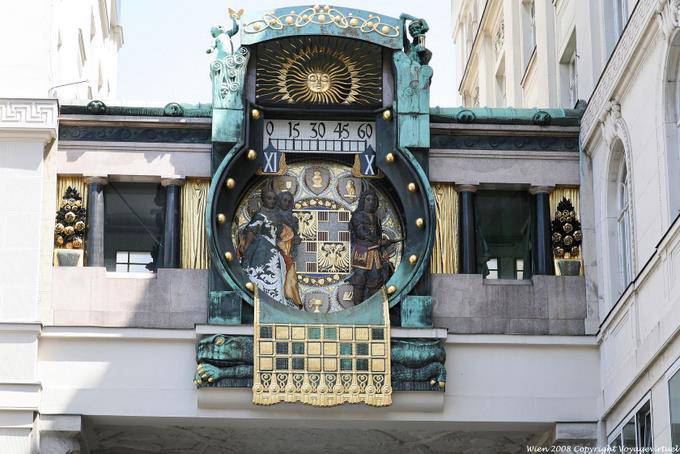 Characters passage der Ankeruhr - Vienna - Austria