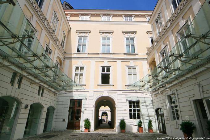 Freyung, Kinski Palace courtyard - Vienna - Austria